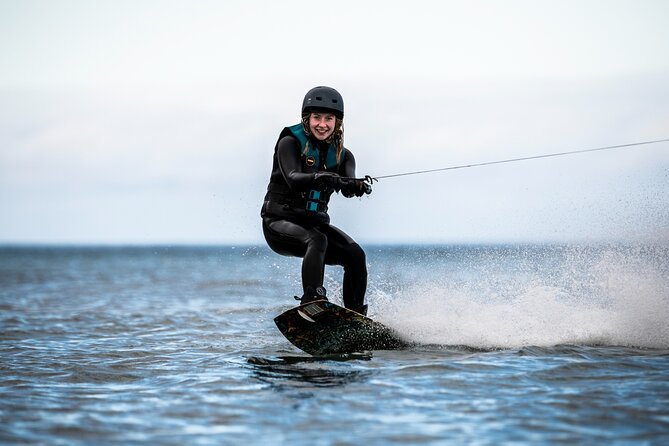 Private wakeboarding or waterskiing trip in Westfjords - Getting ready for your first run