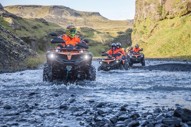 Quad Bike Tour on Black Lava Sands from Mýrdalur - Riding from the Mýrdalsjökull base camp