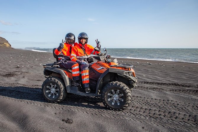 Quad Bike Tour on Black Lava Sands from Mýrdalur - Glacier views and the coast toward Dyrhólaey