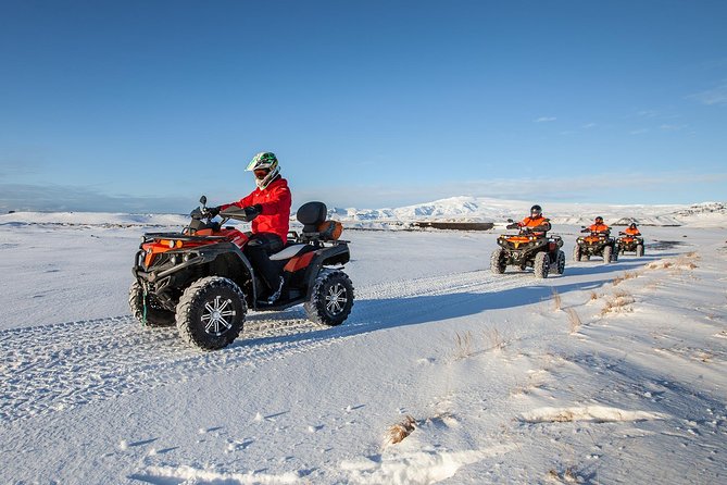 Quad Bike Tour on Black Lava Sands from Mýrdalur - The Jökulsá river and mountain foothills