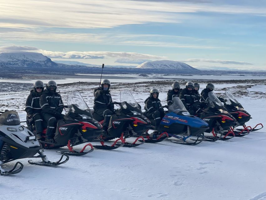 Reykjahlid: Snowmobile Adventure by Lake Mývatn - Setting out from GeoTravel Base Camp near Reykjahlid