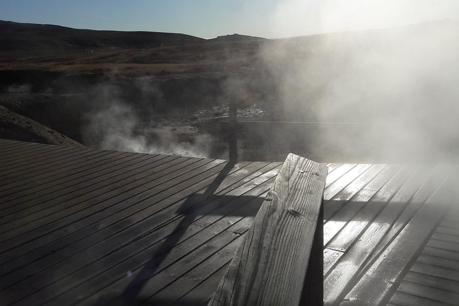 Reykjanes peninsula- Geopark and much more. Private tour - Reykjanesbær for coffee and a local pause