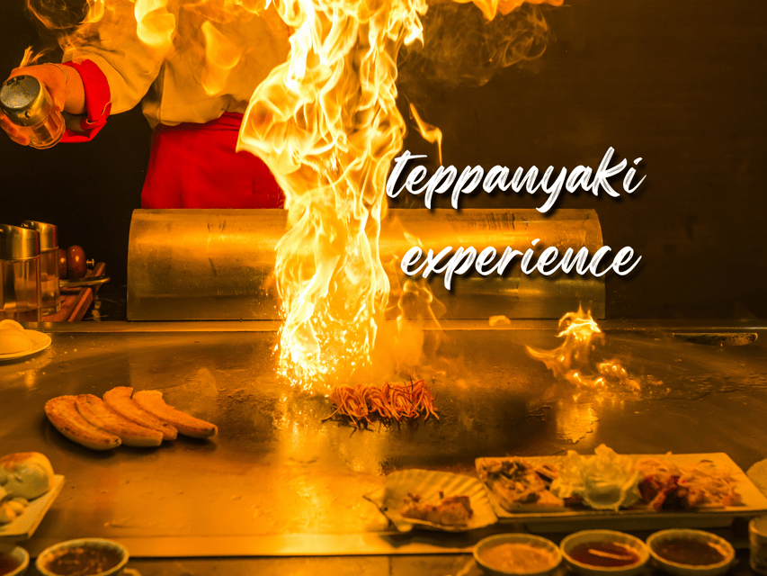 Reykjavík: 7-Course Teppanyaki Tasting Menu with Fire Show - Course Two: Tempura Langoustine With Lava Sauce