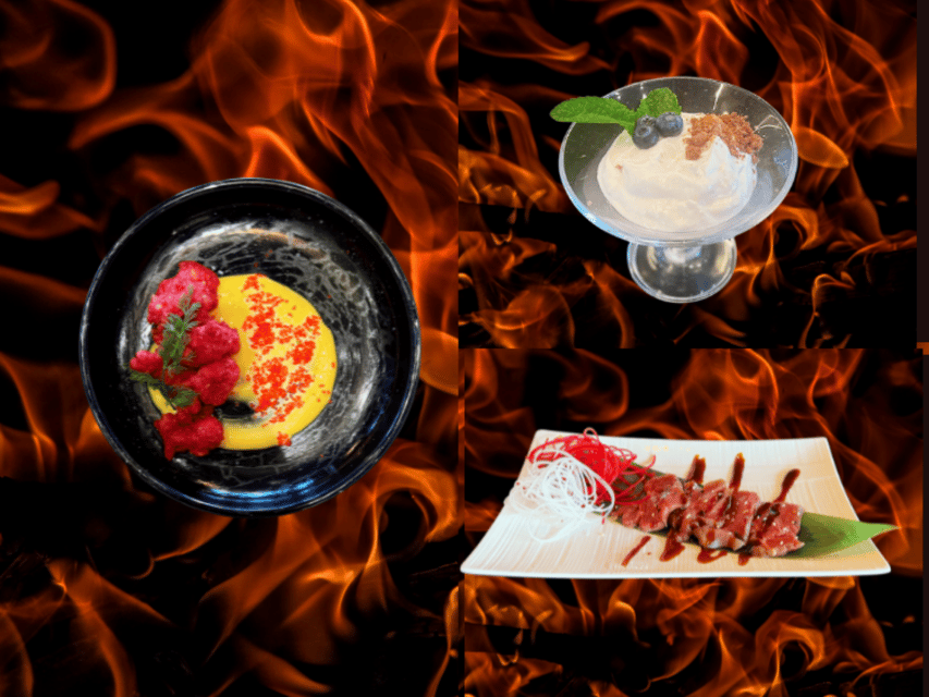 Reykjavík: 7-Course Teppanyaki Tasting Menu with Fire Show - Rice and Vegetables Keep the Menu Grounded