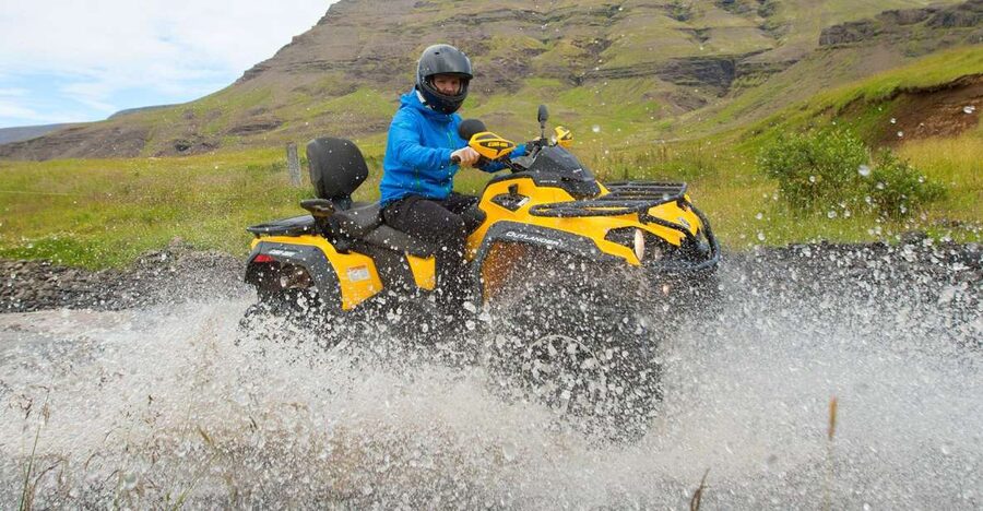 Reykjavik: ATV & Rafting Tour - The ATV ride from lava tracks to Reykjavik Peak