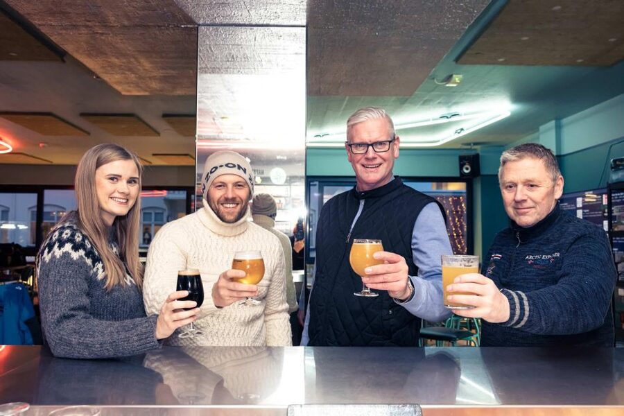 Reykjavik: Beer and Booze Tour - Stop three: Ölstofa and Icelandic snaps
