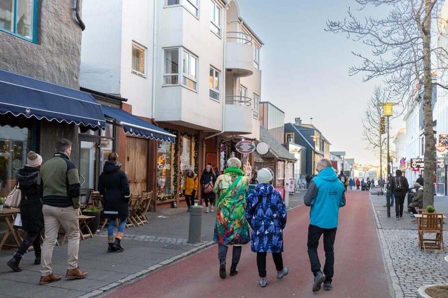 Reykjavik: Christmas Food Tour with Tastings and Drinks - Christmas lights and Reykjavik after dark