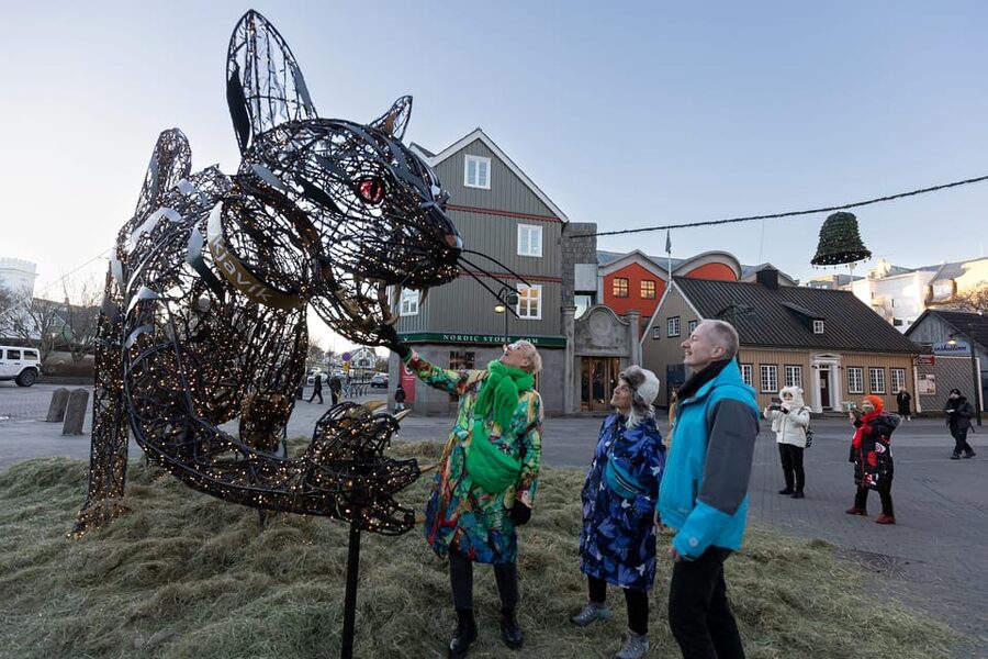 Reykjavik: Christmas Walking Tour with Icelandic Traditions - An Icelandic bookshop and the Christmas book tradition
