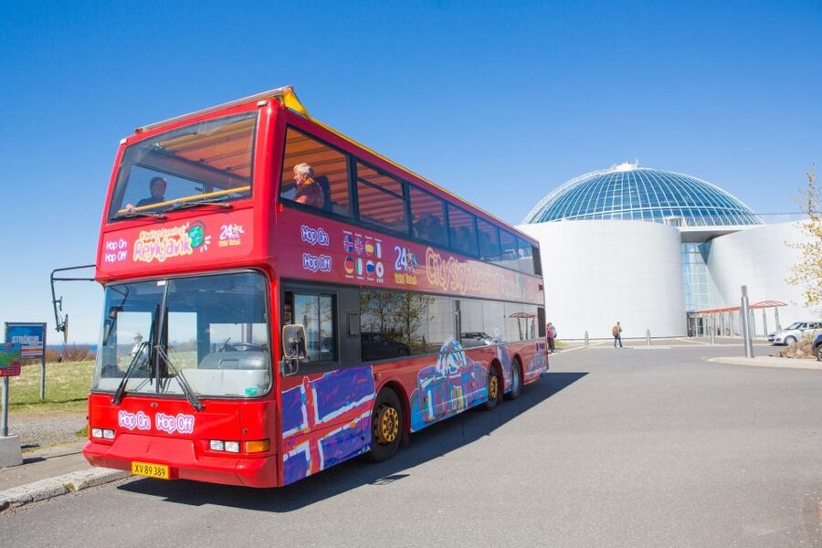Reykjavik: City Sightseeing Hop-On Hop-Off Bus Tour - Hallgrimskirkja and the city’s best-known view