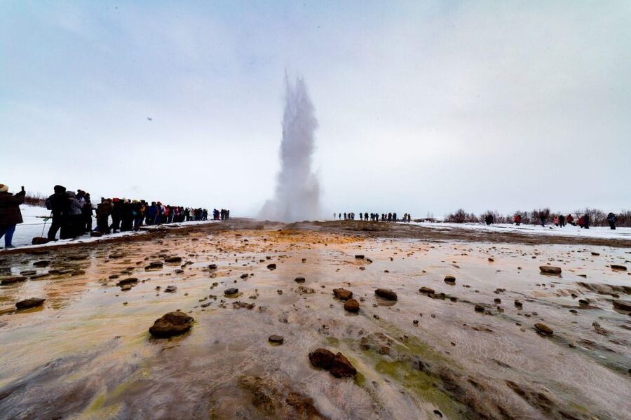 Reykjavík: Golden Circle Afternoon Tour - Kerid Crater: beautiful, but most sensitive to daylight