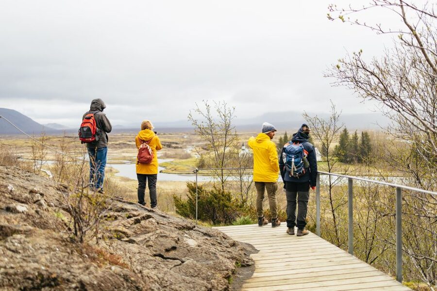 Reykjavik: Golden Circle, Crater & Blue Lagoon Minibus Tour - Geysir and Strokkur: watch the ground boil