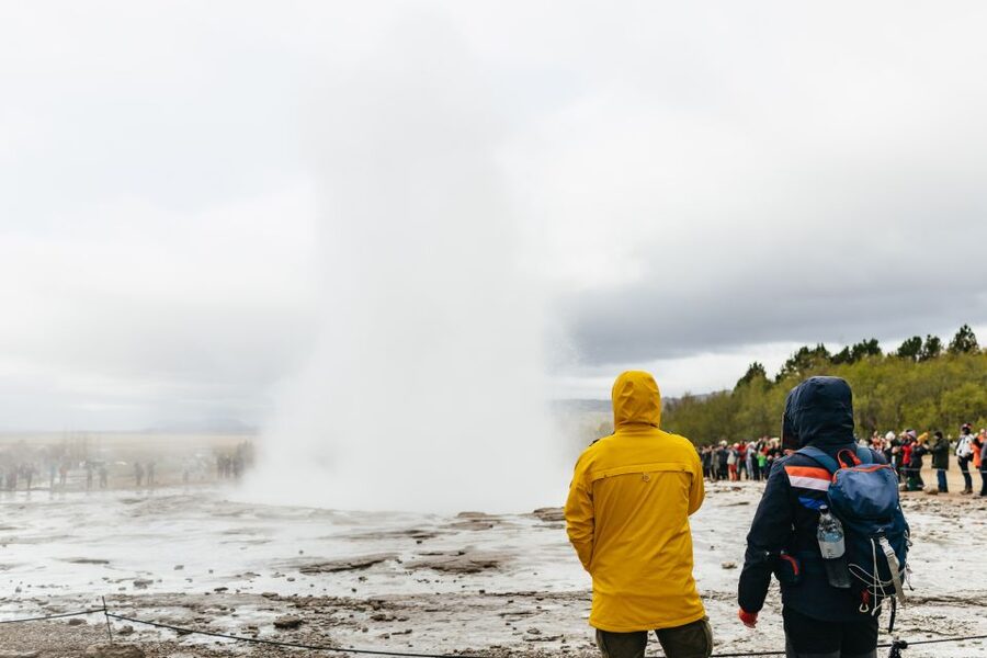 Reykjavik: Golden Circle, Crater & Blue Lagoon Minibus Tour - Minibus comfort, timing, and the real drawbacks