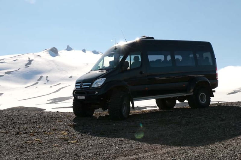 Reykjavik: Golden Circle Super Jeep and Snowmobile Tour - Strokkur and the hot ground at Haukadalur