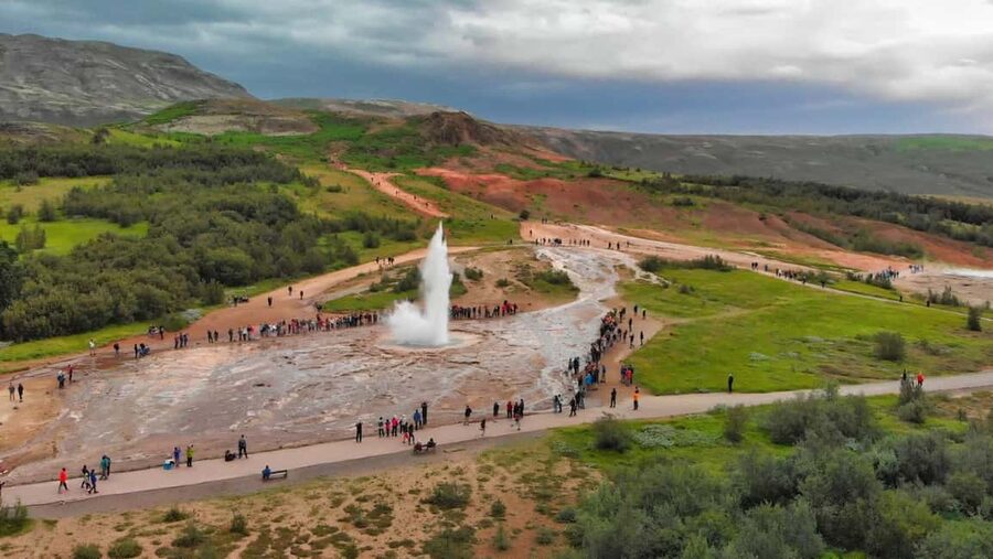 Reykjavik: Golden Circle Tour and Sky Lagoon Entry Ticket - Gullfoss: the day’s big visual punch