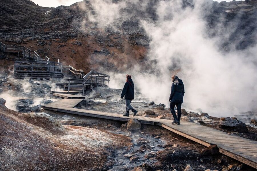 Reykjavík: Guided Afternoon Hiking Tour to New Volcano Site - Transport, timing, and the return to Reykjavík