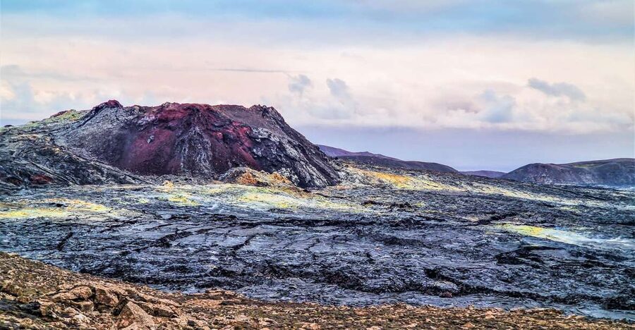 Reykjavík: Guided Afternoon Hiking Tour to New Volcano Site - From Reykjavík to the colorful Seltún hot springs