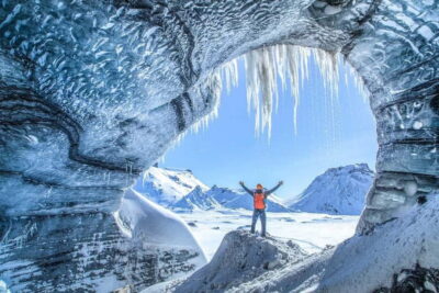 Katla Ice Cave & South Coast Waterfalls Tour