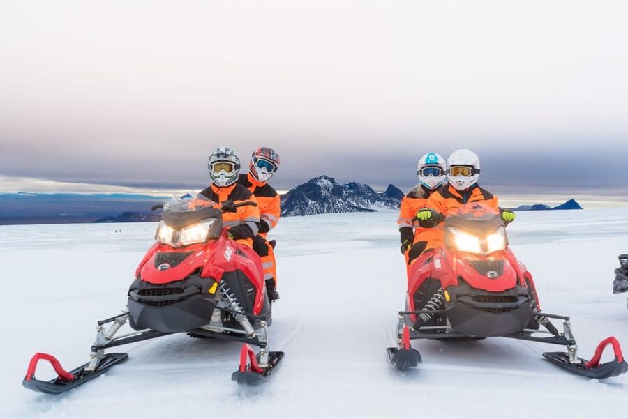 Reykjavík: Langjökull Glacier Snowmobile Tour with Ice Cave - The super truck makes the glacier possible
