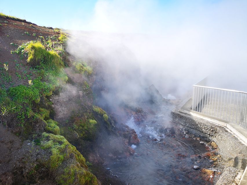 Reykjavik: Lava Cave, Hot Springs, and Waterfalls Tour - Húsafell gives the day a short breather