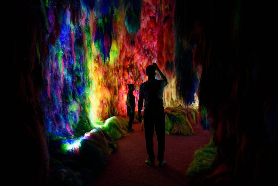 Reykjavík: Multi-Sensory Art Installation Chromo Sapiens - The third cave: a playful ending, not a grand finale
