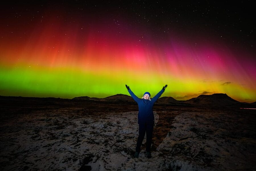 Reykjavik: Northern Lights Tour with Private Photographer - Small group, but not a private tour