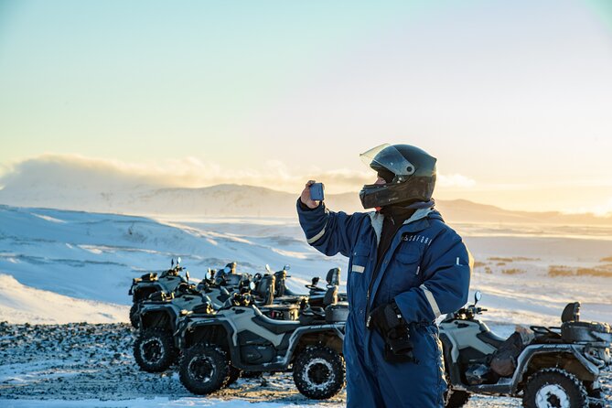 Reykjavik Peak with Safari Quads ATV - The downhill run and return to base