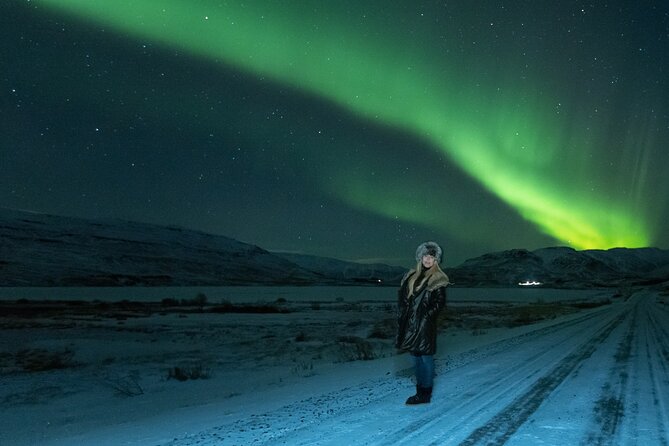 Reykjavik Private Northern Lights Tour with Pro Photographer - Finding a good place beneath the aurora