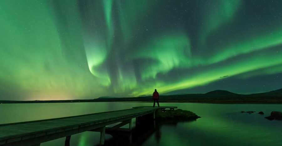 Reykjavik: Small Group Northern Lights Tour - Waiting outdoors for the Aurora Borealis