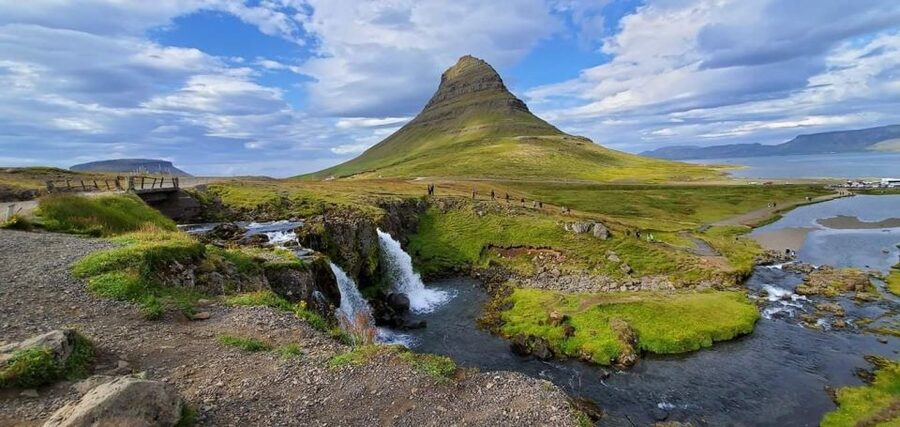 Reykjavik: Small-Group Snæfellsnes Day Trip - Lóndrangar shows Iceland’s volcanic architecture