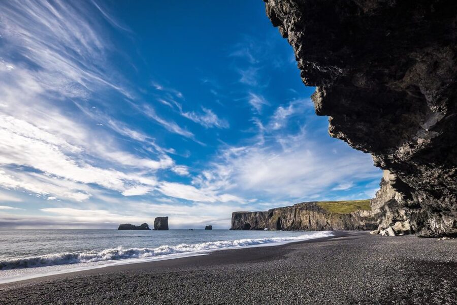 Reykjavík: South Coast Waterfalls, Black Sand & Glacier Tour - Vík gives the long day a useful pause