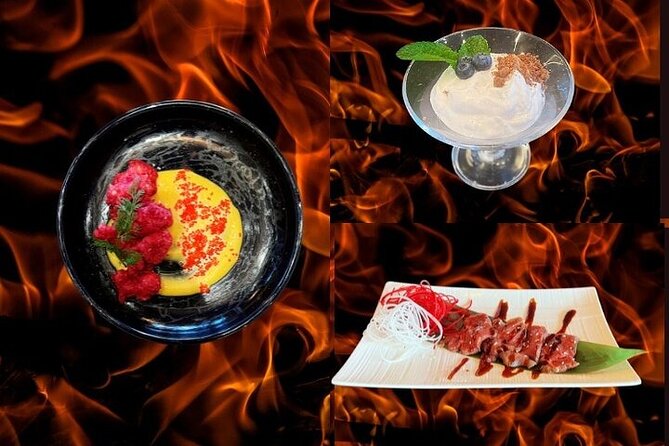 Reykjavik Teppanyaki 7 Course Menu and Fire Show with Cocktail - Flame Restaurant and Bar in Reykjavík