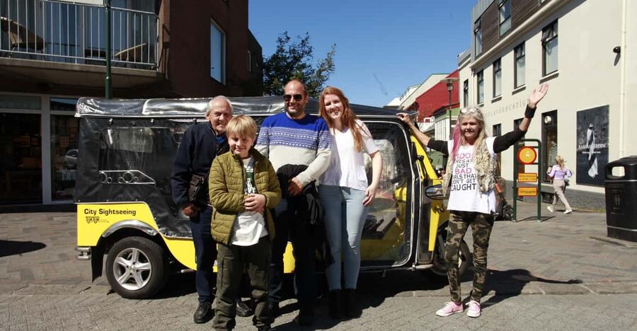Reykjavík Tuk Tuk Tour - Riding through Reykjavík in an electric tuk-tuk