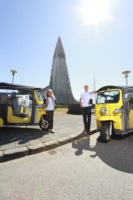 Reykjavík Tuk Tuk Tour - Þúfa gives the tour its most unusual stop