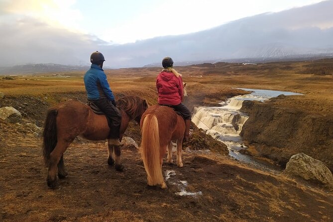 Short Riding Tour with Eye-Catching Photos at Waterfall - Getting Comfortable With an Icelandic Horse