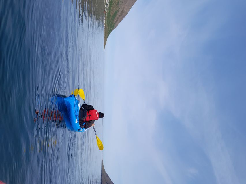 Siglufjörður / Siglufjordur: Guided kayak tour. - Getting Suited for Cold Fjord Water