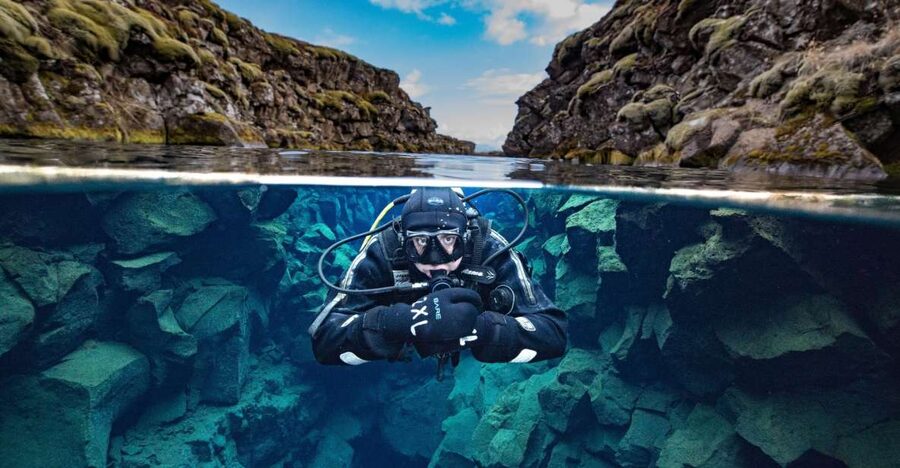 Silfra: Diving Between Tectonic Plates - An Hour of Suiting Up Before the Water
