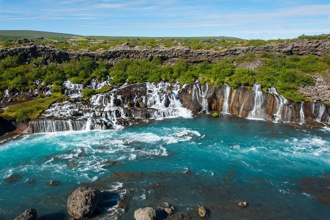 Silver Circle: Lava Cave, Waterfalls & Iceland Horses-Small Group - Deildartunguhver: Iceland’s hot water at full force