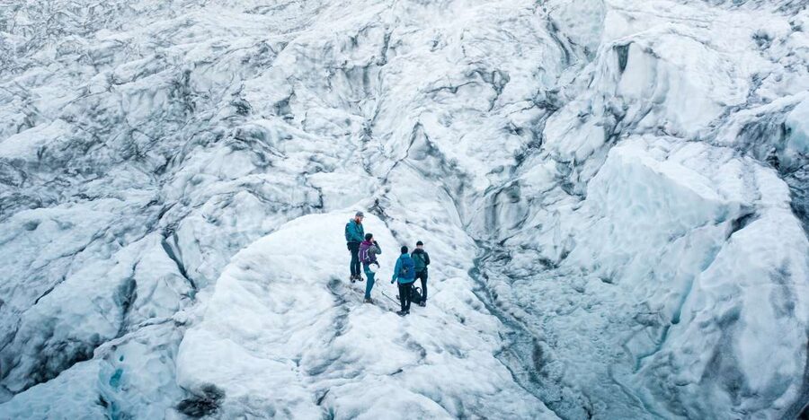 Skaftafell: Extra Small Group Glacier Adventure - Crampons, safety, and the first steps on ice