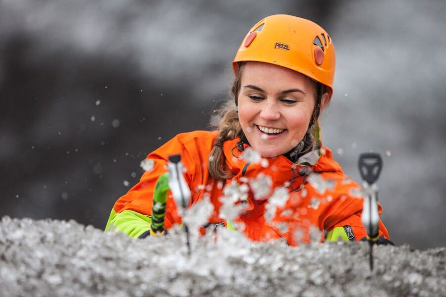 Skaftafell: Glacier Hike and Ice Climbing Guided Experience - From glacier walk to climbing wall