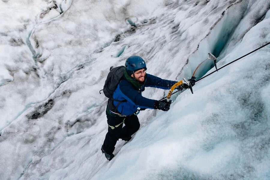Skaftafell: Glacier Hike & Ice Climbing Adventure - Hiking across Vatnajökull’s rough ice