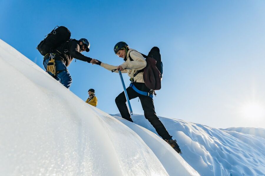 Skaftafell National Park: Falljokull Glacier Easy Hike - The 30-minute safety briefing and gear fitting