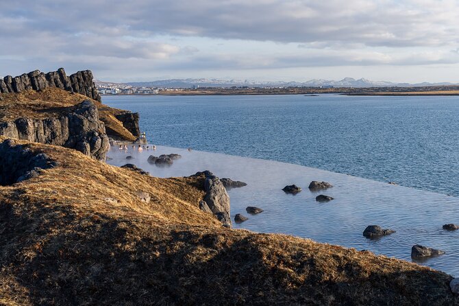 Sky Lagoon Ticket with 7-Step Ritual and Transfers from Reykjavik - Swim-up drinks and food costs