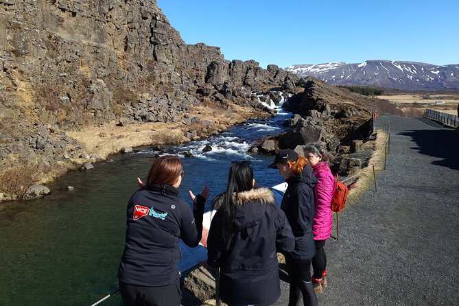 Small-Group Golden Circle, Blue Lagoon with Ticket & Kerid Crater - Gullfoss delivers the day’s biggest natural drama