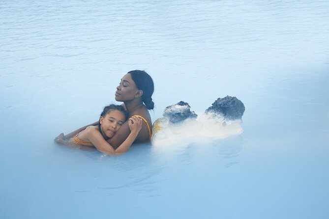 Small-Group Golden Circle, Blue Lagoon with Ticket & Kerid Crater - Two hours at the Blue Lagoon are the reward
