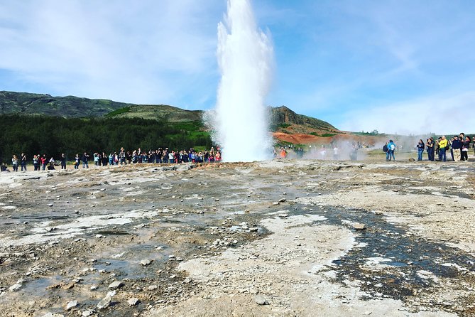 Small-group Golden Circle Classic Tour from Reykjavik - Geysir gives you a reliable geothermal show