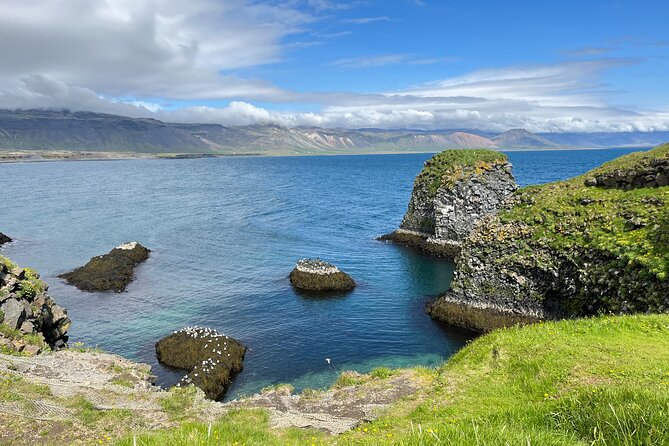 Snæfellsnes in Spanish with lunch on a farm Minibus - Kirkjufell, the most photographed mountain