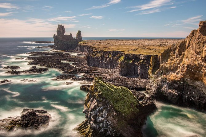 Snaefellsnes NP Small-Group Tour with Local Lunch from Reykjavik - Arnarstapi’s cliffs and bird-filled coast