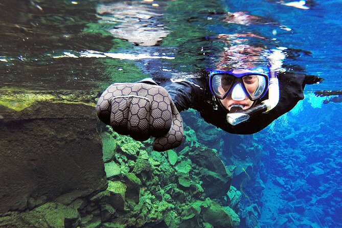 Snorkeling in Silfra & Fly Over Iceland Virtual Experience - Self-drive - FlyOver Iceland inside a 20-meter screen