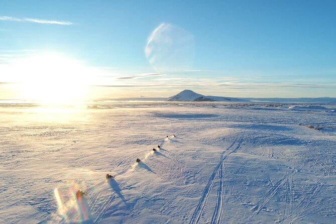 Snowmobile Tour by Lake Mývatn - Starting at the family farm near Reykjahlíð