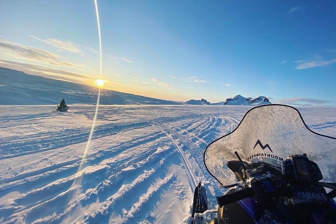 Snowmobiling Adventure on Langjokull Glacier from Gullfoss - Who will enjoy this most?